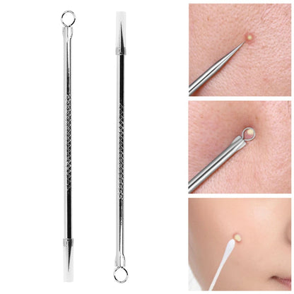 1 Pcs Blackhead Comedone Acne Pimple Blemish Extractor Remover Stainless Steel Needles Remove Tools Face Skin Care Pore Cleaner