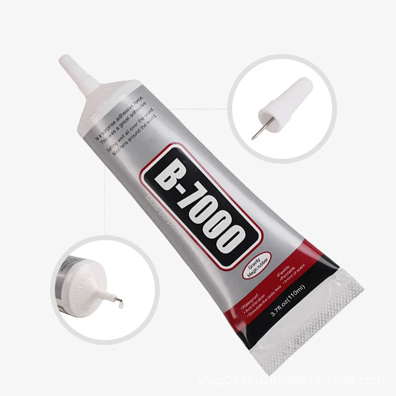 110ml B7000 Glue Mobile Phone Touch Screen Superglue B-7000 Adhesive Telephone Glass repair point diamond Jewelry Tools  Gum DIY