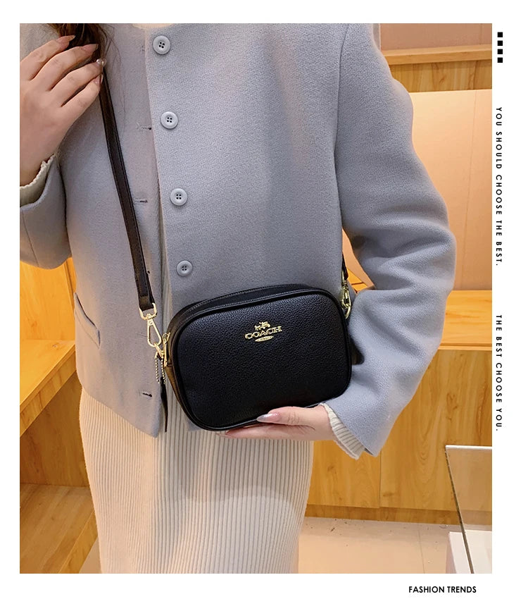 Elegant Leather Hand Bags Women Ladies Hand Bags Designer Luxury Shoulder Bag Messager Popular Crossbody Bag Classic