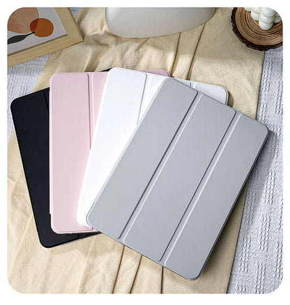 For 2024 iPad Air 6 Case iPad 10th Generation  10.2 7 8th  9th  Cover Gen  iPad Pro11 4 5 10.9in 12.9 M2 M4 Pencil Holder Case