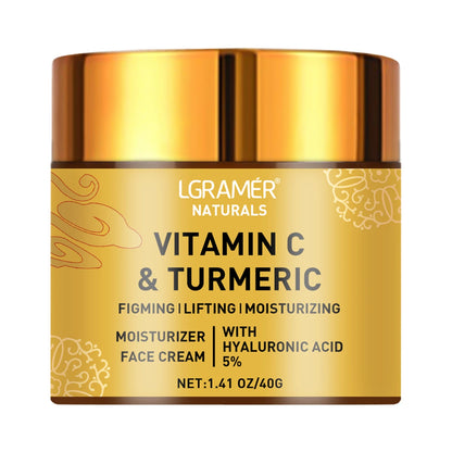 Turmeric Vitamin C Face cream Retinol Moisturizing Firming Hyaluronic Lightening Repairing Smooth Skincare Whitening Creams