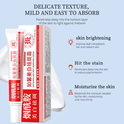 Whitening Cream Anti Freckle Face Cream, Remove The Black ，Melasma Dark Spot Acne Deposits On The Skin，Brightening Skin Care