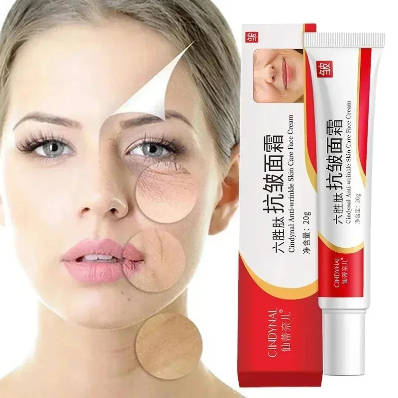 Instant Wrinkle Remover Face Cream Anti Aging Firming Lifting Fade Fine Lines Whitening Moisturizing Brighten Tighten Skin Care