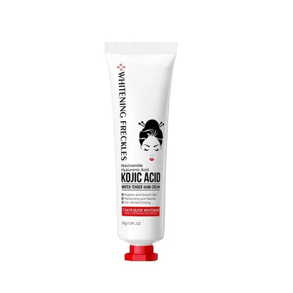 Kojic Acid Cream Fade Dull Hand Body Fast Smooth Nourish Lotion Lightening Dark Skin Brightening Moisturizing Bleaching Cream