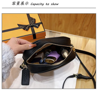 Elegant Leather Hand Bags Women Ladies Hand Bags Designer Luxury Shoulder Bag Messager Popular Crossbody Bag Classic