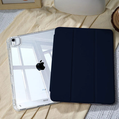 For 2024 iPad Air 6 Case iPad 10th Generation  10.2 7 8th  9th  Cover Gen  iPad Pro11 4 5 10.9in 12.9 M2 M4 Pencil Holder Case