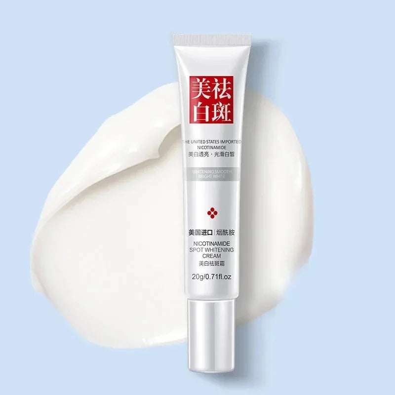 Crème pour le visage Crème blanchissante à la niacinamide Vitamine E Améliore rapidement le teint terne Éclaircit Nourrit la peau Soin de la peau