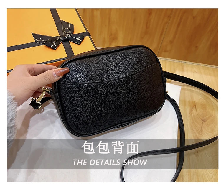 Elegant Leather Hand Bags Women Ladies Hand Bags Designer Luxury Shoulder Bag Messager Popular Crossbody Bag Classic