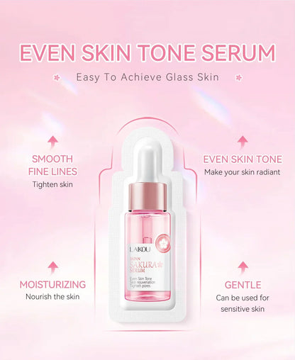 Sakura Whitening Face Serum Anti Aging Fade Fine Lines Tighten Pores Improve Melanin Pigment Dull Moisturizer Brighten Skin Care