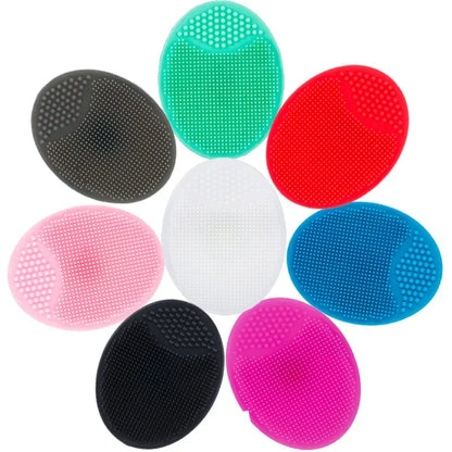 Silicone Face Cleansing Brush Facial Deep Pore Skin Care Scrub Cleanser Tool New Mini Beauty Soft Deep Cleaning Exfoliator